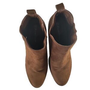 Pierre Dumas Suede Boots Women 10 Wester Cowgirl Casual Barn Chore Everyday Wear